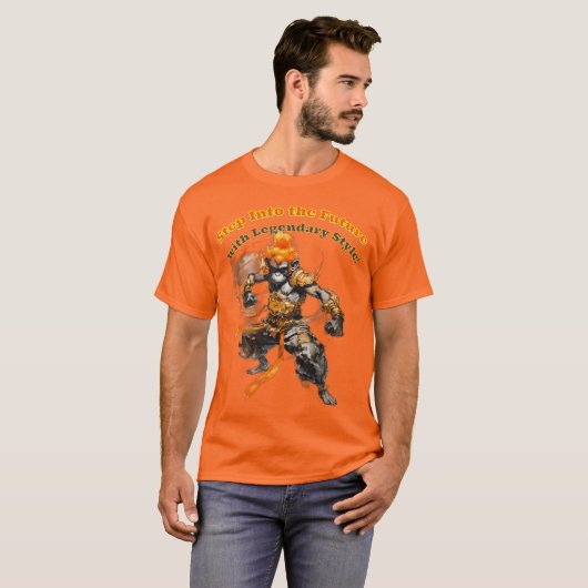 Diesel-Punk Monkey King T-Shirt (Vorne ganz)