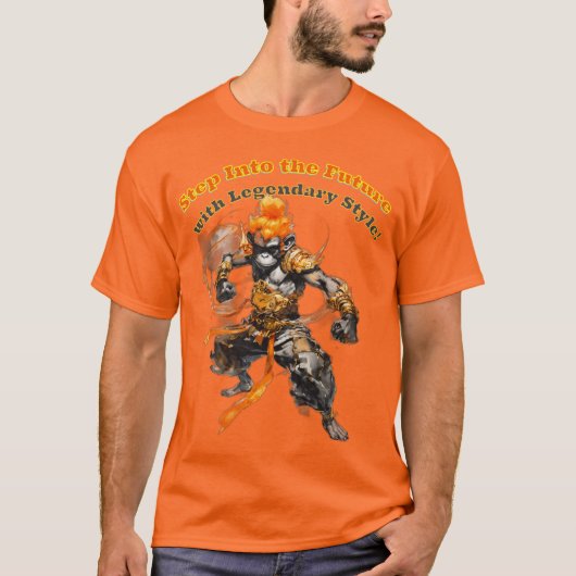 Diesel-Punk Monkey King T-Shirt (Vorderseite)