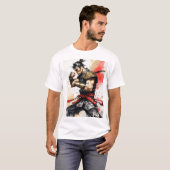 "Diesel-Punk Samurai Showdown" T-Shirt (Vorne ganz)