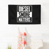 DIESEL RAUCHMATERIALIEN Diesel-LKW-Roll-Kohle Banner (Insitu)