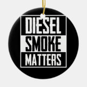 DIESEL RAUCHMATERIALIEN Diesel-LKW-Roll-Kohle Keramik Ornament (Vorne)