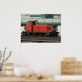 Diesel Shunter 2067 097-2 Poster (Küche)