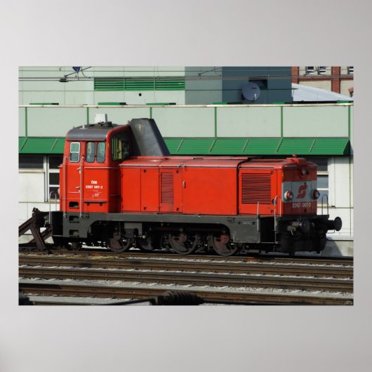 Diesel Shunter 2067 097-2 Poster (Vorne)