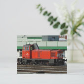 Diesel Shunter 2067 097-2 Postkarte (Stehend Vorderseite)