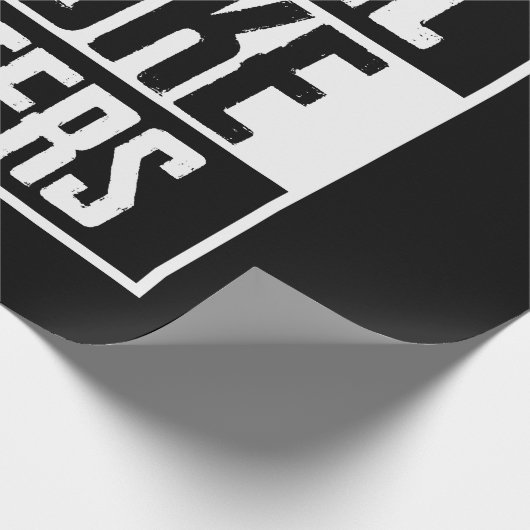 DIESEL SMOKE MATTERS Diesel Truck Roll Coal Geschenkpapier (Ecke)