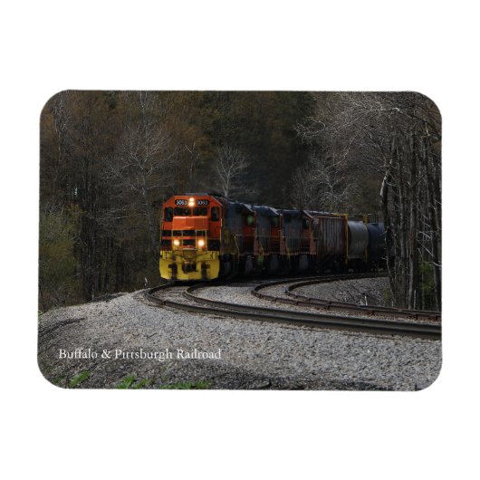 Diesel Train Motor Runding Bend Souvenir Kühlschra Magnet (Horizontal)