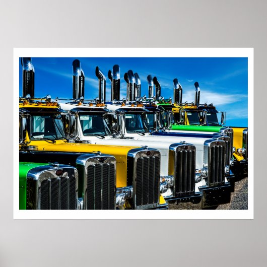 Diesel Trucks Poster (Vorne)