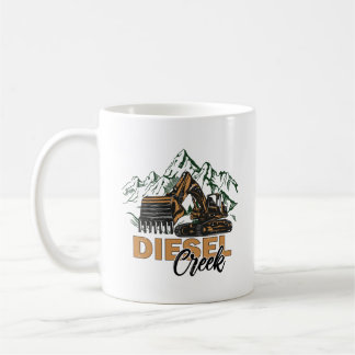 Dieselbach im Gebirge Kaffeetasse