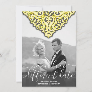 Dieselbe Liebe für die Einladung zum Hochzeitstag