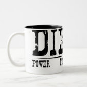 DieselGrunge Zweifarbige Tasse (Links)