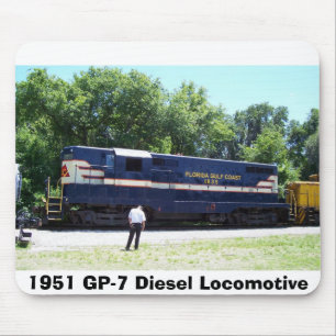 Diesellokomotive 1951 GP-7 Mousepad