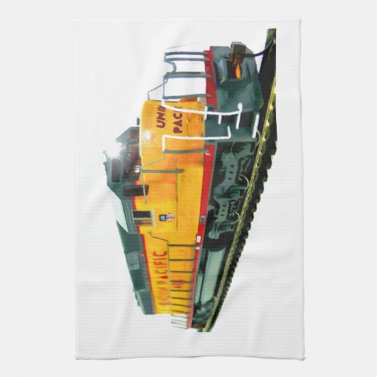 Diesellokomotive des Modell-U.P. Handtuch (Vertikal)