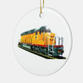 Diesellokomotive des Modell-U.P. Keramik Ornament (Links)
