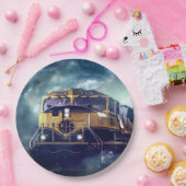 Diesellokomotive Pappteller (Party)