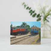Diesellokomotive- und Eisenbahntreffen Postkarte (Stehend Vorderseite)