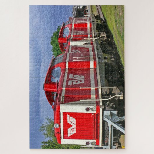 Diesellokomotiven Deutschland. Puzzle (Vertikal)