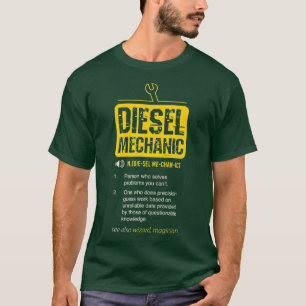 Dieselmechaniker Bedeutung I Mechaniker T-Shirt