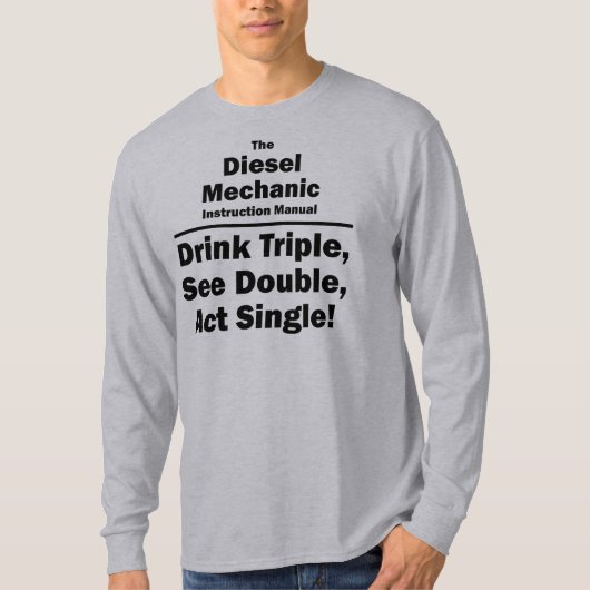 Dieselmechaniker T-Shirt (Vorderseite)