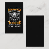 Dieselmechanischer Auto-Reitwagen Visitenkarte (Vorne/Hinten)