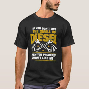 Dieselmechanisches T-Shirt nicht wie der Geruch vo