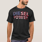 DieselPower-LKW-Geschenk für Männer T-Shirt (Vorderseite)