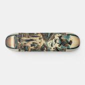 ‚Dieselpunk Airfield Deck‘ Skateboard (Horizontal)
