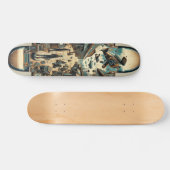 ‚Dieselpunk Airfield Deck‘ Skateboard (Horizontal)