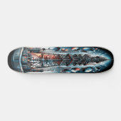 Dieselpunk Broadcast Tower Deck Skateboard (Horizontal)