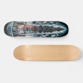 Dieselpunk Broadcast Tower Deck Skateboard (Horizontal)