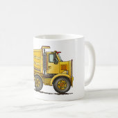Dieseltandemkipper-Bau-Tassen Kaffeetasse (VorderseiteRechts)
