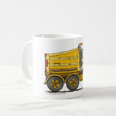 Dieseltandemkipper-Bau-Tassen Kaffeetasse (Vorderseite Links)