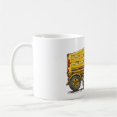 Dieseltandemkipper-Bau-Tassen Kaffeetasse (Links)