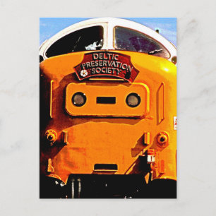 Dieselzug aus Delta (2) Postkarte