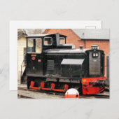 DIESELZUG POSTKARTE (Vorne/Hinten)