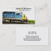 Dieselzug Visitenkarte (Vorne/Hinten)