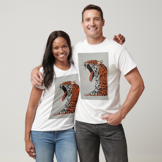 Diesem Jaguar wird ein ursprüngliches Kennzeichen T-Shirt (Unisex)
