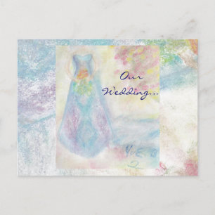 Diesen besonderen Tag Hochzeit teilen Postkarte