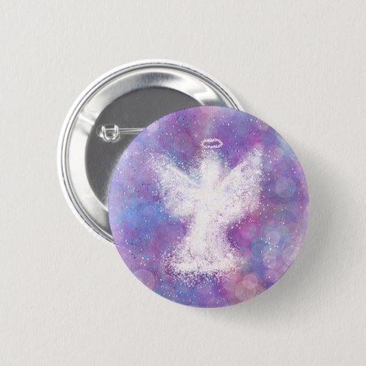 Diesen Engel zu übersehen Button (Vorne & Hinten)