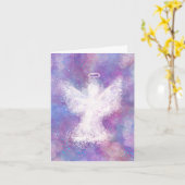 Diesen Engel zu übersehen Karte (Gelbe Blume)