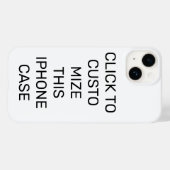 DIESEN IPHONE-FALL ANRUFEN Case-Mate iPhone HÜLLE (Rückseite (Horizontal))