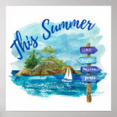 Diesen Sommer Poster (Vorne)