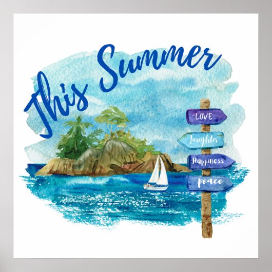 Diesen Sommer Poster (Vorne)