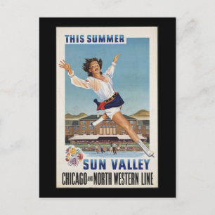 Diesen Sommer Sun Valley Postkarte