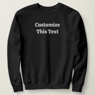 Diesen Text anpassen Grundlegendes Sweatshirt für 