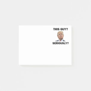 Diesen Typ, Ernsthaft? Post-it Klebezettel