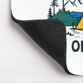 Diesen Wochenende bin ich Off Grid Lustig Camping Mousepad (Ecke)