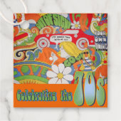 Dieser 70er befürwortet Tag Geschenkanhänger (Vorderseite)