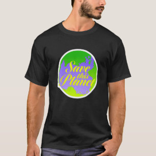 Dieser 70er des Planeten-Aktivisten-Hippies gerett T-Shirt