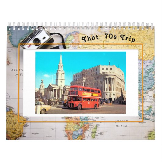 Dieser 70er-Reisekalender Kalender (Titelbild)