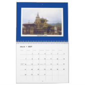 Dieser 70er-Reisekalender Kalender (Mär 2027)